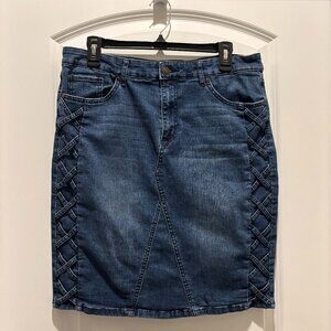 Sofia Vergara | Margarita Denim Skirt | Size 14
